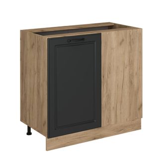 Vicco Armario De Esquina R-line, Antracita Casa De Campo, 86 Cm Sin Encimera
