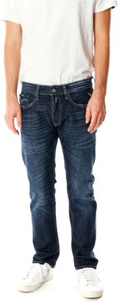 Replay Slim-fit Jeans - Heren - Slim Fit Jeans - Blauw - W30 L36 - Leer - Jeans