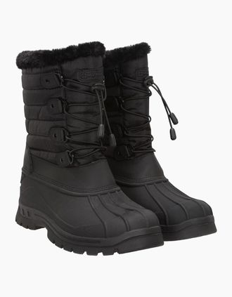 Mountain Warehouse Womens Mountain Warehouse Womens/Ladies Whistler Adaptive Snow Boots - Black - Size: 5