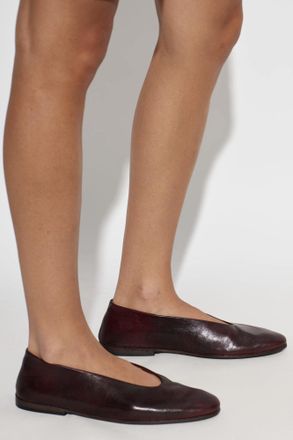 Mars&egrave;ll Scivolo Ballet Flats, Womens, Burgundy