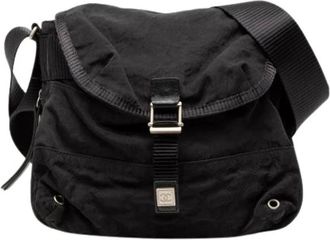 Chanel Pre-owned Cross Body Bags, female, Black, Size: ONE SIZE Pre-owned Vintage Crossbody Bag