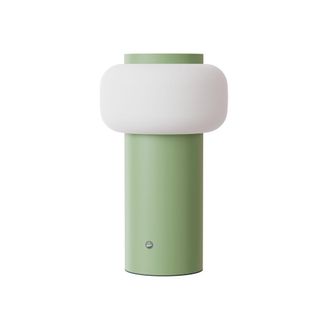Sulion L&aacute;mpara port&aacute;til LED MIMO regulable verde 22,5 cm