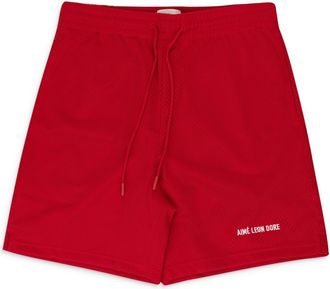 Aim&eacute; Leon Dore Red Logo Gym Short