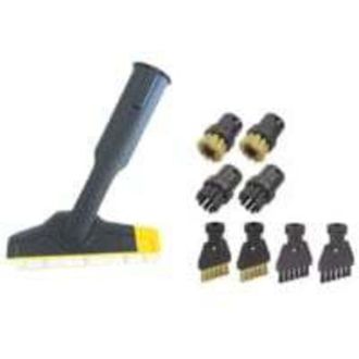 OEM Kit De Limpiador A Vapor De 9 Piezas, 1 Cepillo Grande Para Juntas, Compatible Con K&auml;rcher Sc1/sc2/sc3/sc4/sc5 (2.863-334.0) - Accesorio Para Limpiado
