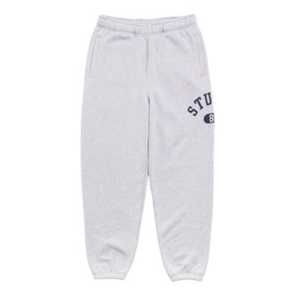 St&uuml;ssy Varsity Fleece Pants Grey Heather 116811-GHEA