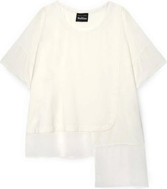 Fiorella Rubino Dames, Tops, Wit, Maat: Xs/S Katoen