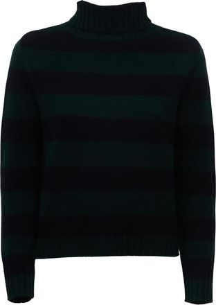 Be You Dolcevita - Dames - Coltruien - Groen - XS - Truien & Vesten