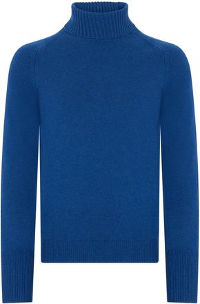 Fedeli Cashmere Turtleneck - Heren - Cashmere truien - Blauw - 4XL - Kasjmier - Truien & Vesten