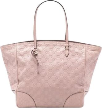Gucci Pre-owned Tote Bags, female, Pink, Size: ONE SIZE Pre-owned The Bree tote bag