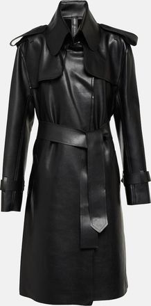 Norma Kamali Belted trench coat