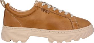 Pikolinos Bruine Damessneaker - Asturias - Dames - Sneakers - Bruin - 41 EU - Schoenen