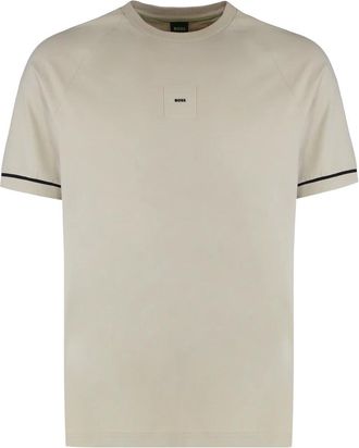 HUGO BOSS Hombre, Camisetas, Beige, Talla: XL
