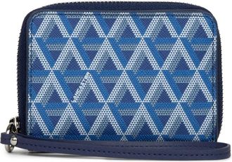 Lancaster Ikon 118-01 Portemonnee - Dames - Accessoires - Blauw - Maat: ONE Size Zijde