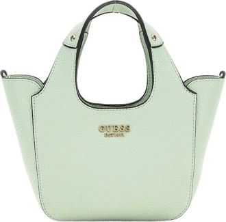 Guess Handbags, female, Green, Size: ONE SIZE Helina Mini Tote