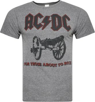 MadeWorn T-shirt AC/DC - Grigio