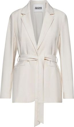 Silvian Heach Kolew Blazer - Dames - Blazers - Wit - XS - Polyester - Jassen