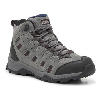 Eddie Bauer Lodge Mid Womens Gray Blue Waterproof Hiking Boots ZAP2643