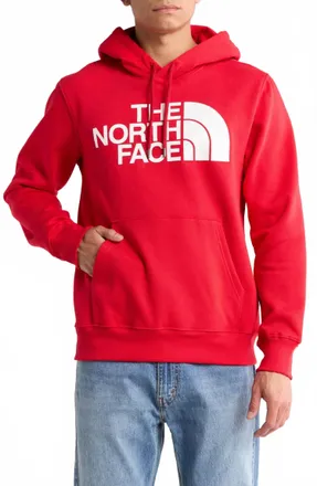 The North Face Evolution Half Dome Hoodie In Red