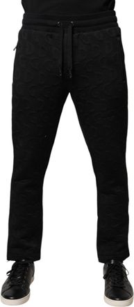 Dolce & Gabbana Black Logo Monogram Jogger SweatMens Mens Pants (Pre-Owned)