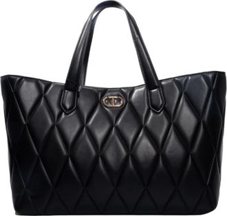 Twinset Donna, Borse, Nero, Taglia unica, new