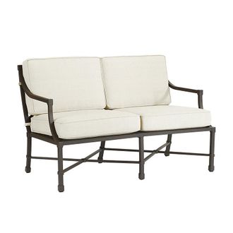 Ballard Designs Suzanne Kasler Directoire Loveseat with 2 Cushion Sets - Ballard Designs
