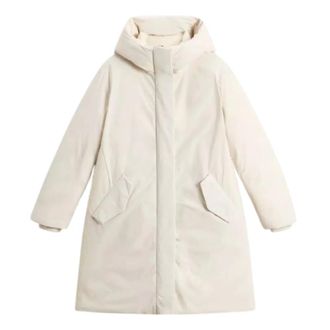 Woolrich Parkas, female, Beige, Size: S Luxury Cocoon Parka