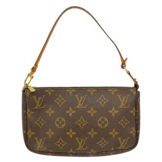 Louis Vuitton Pre-owned Mini Bags, female, Brown, Size: ONE SIZE Pre-owned Pochette Accessoires