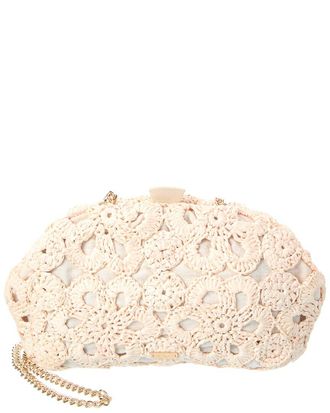 Raf&eacute; New York Aya Raffia Clutch