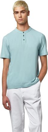 Alpha Studio Tops, Heren, Blauw, S, Serafino M/M