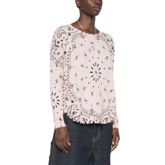Kujten Kujten, Truien & Vesten, Dames, Roze, M, Kasjmier, Mela Bandana Sweater