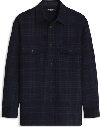 BOSS BY BECKHAM relaxed-fit cotton shirt