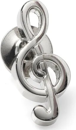 Cufflinks Inc. Music Symbol Lapel Pin in Silver at Nordstrom