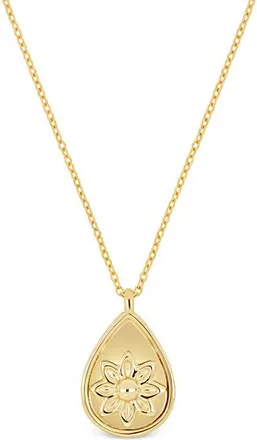 Bony Levy 14K Gold Getty Flower Pendant Necklace in 14K Yellow Gold at Nordstrom, Size 18