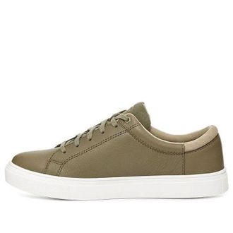 UGG Baysider Low Weather Shoe Moss Green Leather 1130753-MGLR