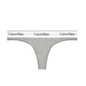 Calvin Klein Bottoms, female, Gray, Size: XS Modern Cotton String