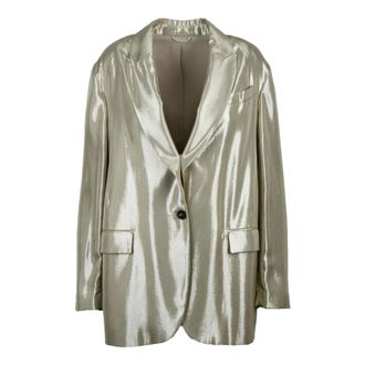 Brunello Cucinelli Mujer, Chaquetas, Amarillo, Talla: M