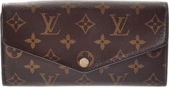 Louis Vuitton Brown Monogram Coated Canvas Sarah Nm (Authentic Pre-Loved)