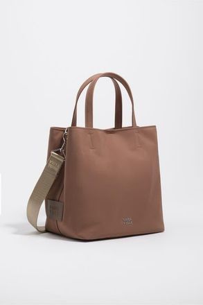 Bimba & Lola Large Fabric Chihuahua Bag in Nougat at Nordstrom