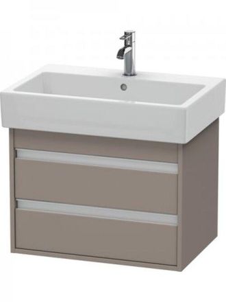 Duravit Duravit - Ketho Tocador De Pared 6624, 2 Cajones, 650mm, Para Vero