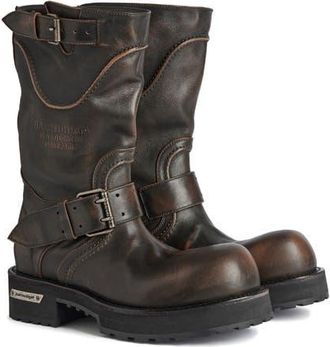 Balenciaga Venom Boot in Brown/Silver at Nordstrom, Size 10Us