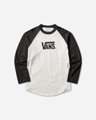 Vans Men s Core Raglan Longsleeve T-Shirt Black