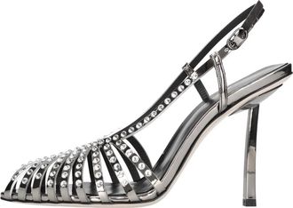 Le Silla Met hak grijs - Dames - Pumps - Grijs - 37 EU - Leer - Schoenen