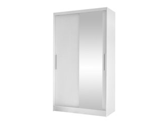 Mirjan24 Mobilier1 - Armario Closico 164, Blanco, 200x100x58cm, Puertas De Armario: Correderas, N&uacute;mero De Estantes: 0