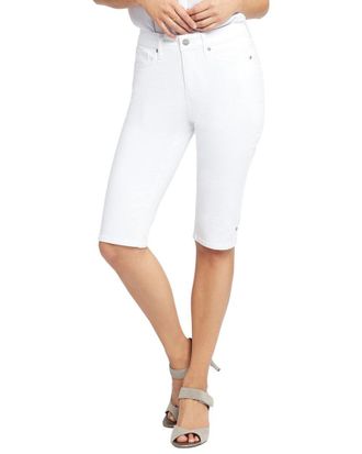 NYDJ Petite Sophie Optic White Capri Jean