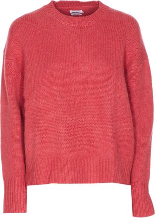 Not Shy crew-neck cashmere sweater - Pink