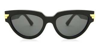 Bottega Veneta BV 1035S 001 Womens Sunglasses Black Size 55