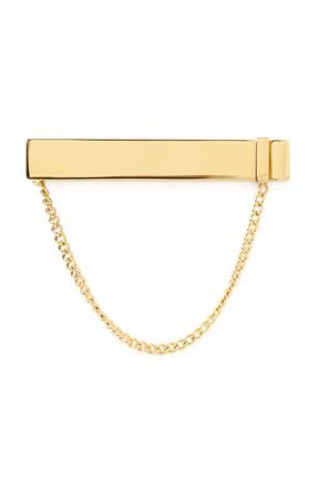 Cufflinks Inc. Chain Tie Clip in Gold at Nordstrom