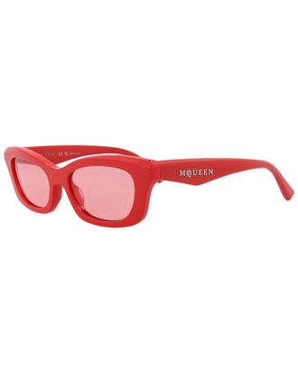 Alexander McQueen Womens AM0474S 52mm Sunglasses