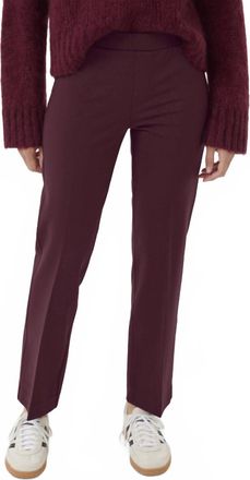 Part Two Ponta Trouser In Tawny Port