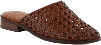 Seychelles Womens Meet Me Half Way Woven Leather Mules In Tan
